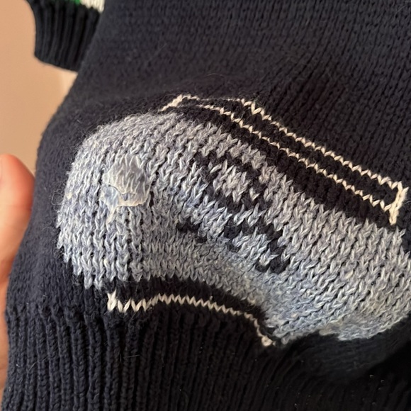 Vintage Faith Mountain “I Love Cats” Cardigan Sweater - Large - Picture 10 of 10